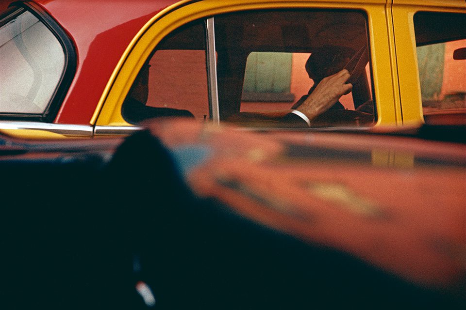Taxi, New York – Saul Leiter Print
